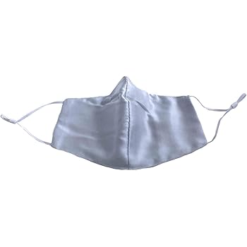 Amazon シルク マスク 外出用 秋冬 布マスク 洗える 絹 シルクマスク 美肌マスク おやすみマスク ナイトマスク 蒸れない 耳紐調整 繰り返し使える 3d立体裁断 花粉対策 大人用マスク おしゃれ かわいい フィット Softfitmask 秋 春 冬 夏 1枚 グレー Aimoha アイモハ