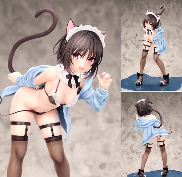 FOTS JAPAN 1/7 ケモミミ学園 メイド水着優ちゃん illustrated by 色谷あすか
