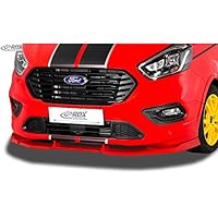RDX Frontspoiler VARIO-X Transit Custom/Tourneo Custom ST-Line 2018+ Frontlippe Front Ansatz Vorne Spoilerlippe, Unlackiert