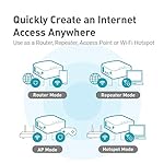 GL.iNet GL-AR300M16 Portable Mini Travel Wireless Pocket Router - WiFi Router/Access Point/Extender/WDS | OpenWrt | 2 x Ethernet Ports | OpenVPN/Wireguard VPN | USB 2.0 Port - Image 5