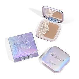 ELLESY Highlighter Contour Powder Makeup KitFace Shimmer Highlighter and Matte Finish Contour BronzerLightweight, Easy to apply -C02