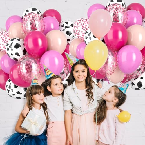 50% Off Cow Print Balloons - 60-Piece Pack for Party Decorations