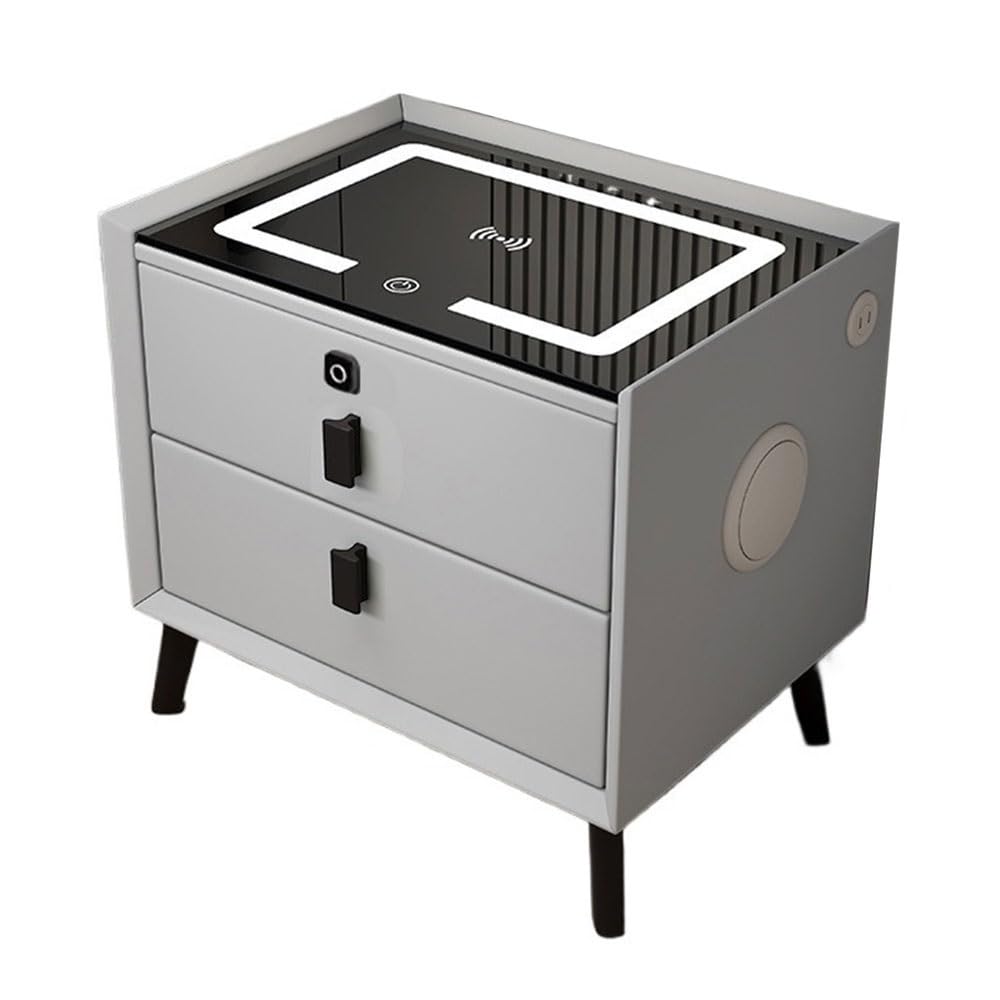 Table de chevet intelligente pour créer une ambiance feutrée dans votre chambre à coucher