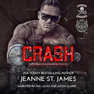 Crash: A Dirty Angels MC/Blood Fury MC Crossover Audiolibro Por Jeanne St. James arte de portada