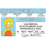 Lisa Fun Fake ID License