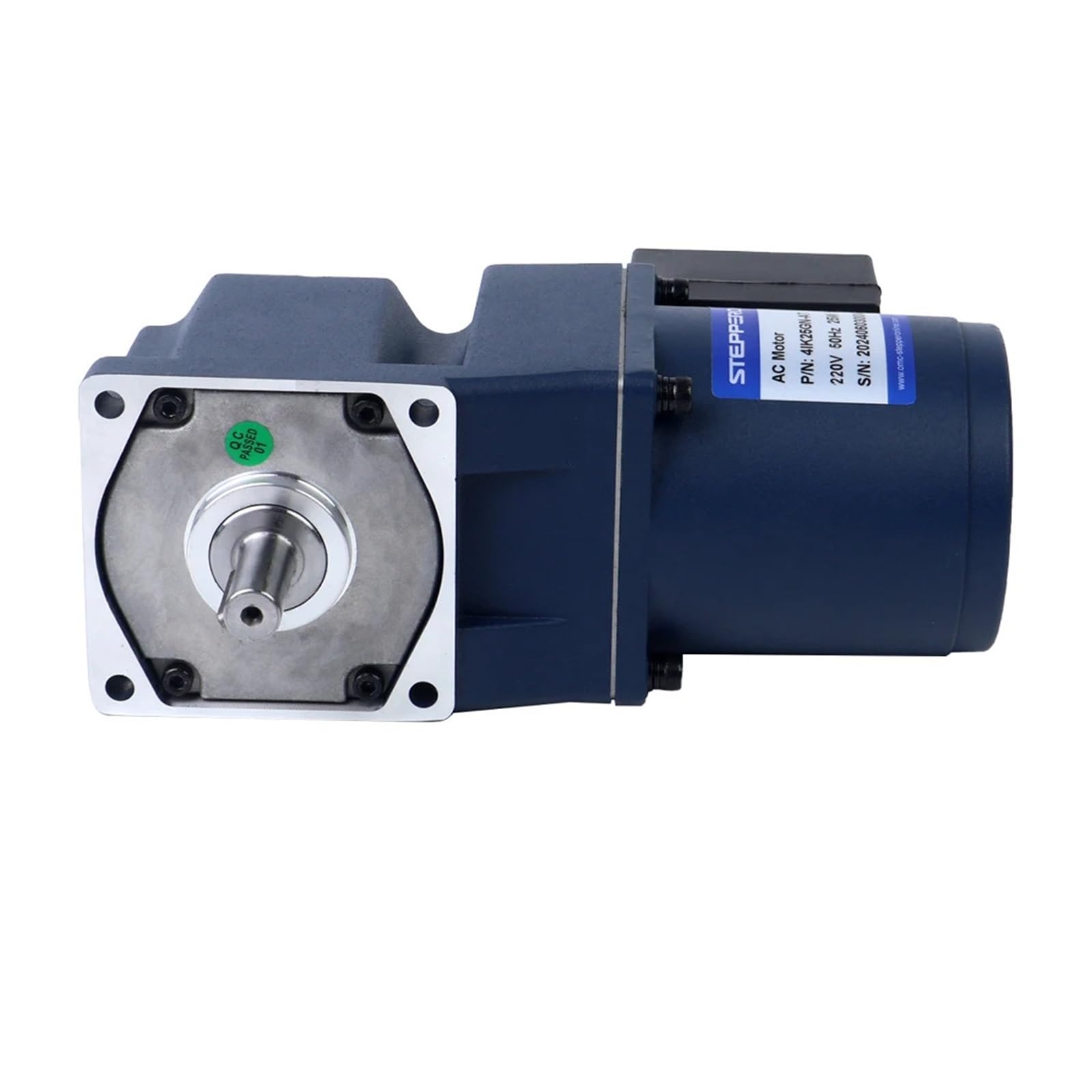 AC induction motor 25W right angle keyway shaft gear motor 220VAC 50Hz 7.5-135RPM suitable for industrial equipment(67.5RPM)
