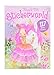 Depesche 8979 Princess Mimi - Mini Stickerworld, kleines Stickerbuch mit 117 Glitter Stickern zum Aufkleben und Verzieren, ca. 12,5 x 17 x 0,5 cm