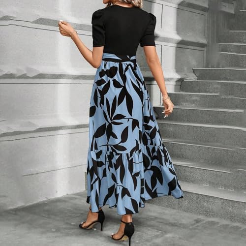 Robe de plage décontractée fluide à taille ajustée pour femme - 6