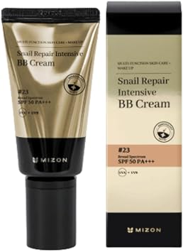 MIZON Snail Repair Intensive BB Cream #23 SPF50 50 ml - BB cream with snail mucus