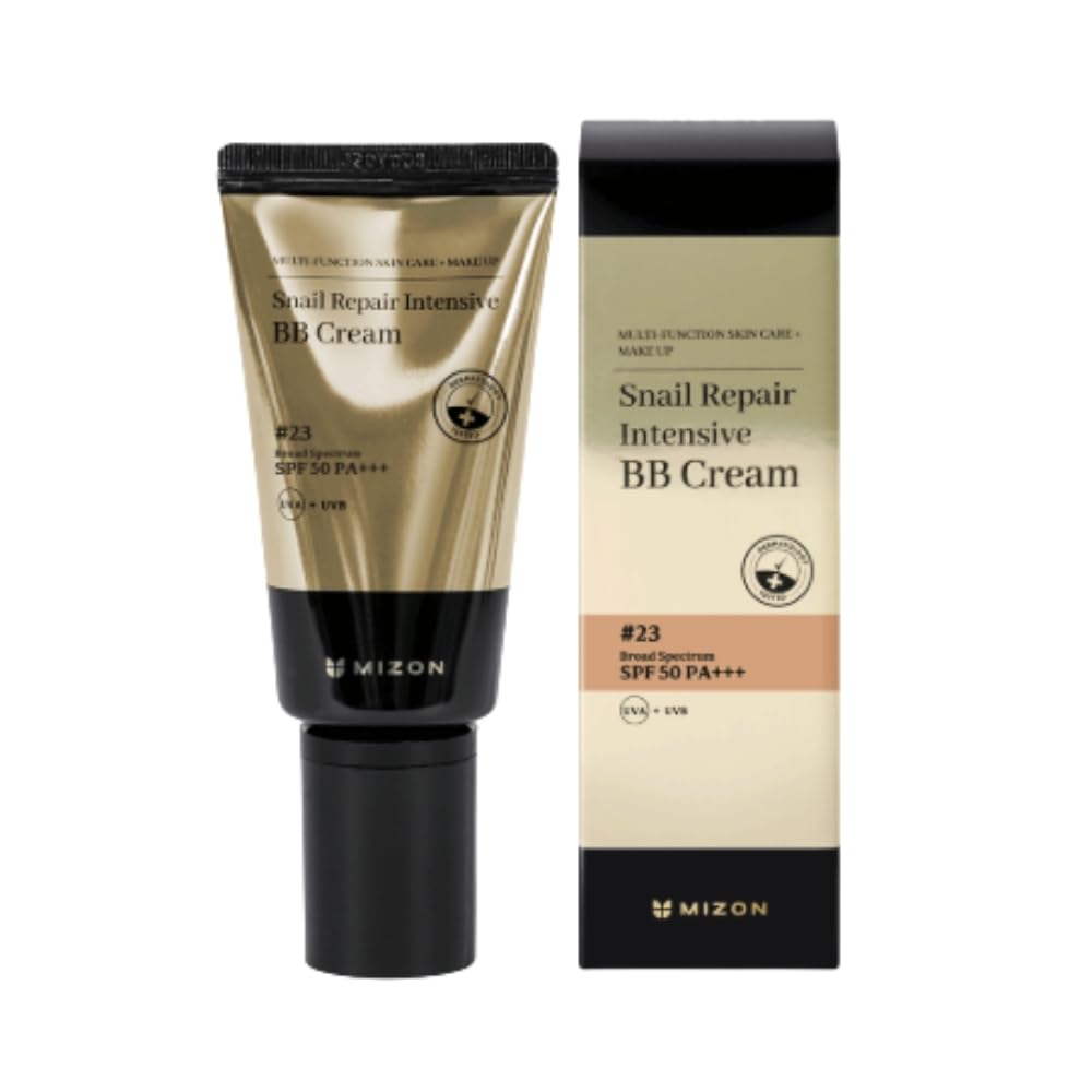 MIZON Snail Repair Intensive BB Cream #23 SPF50 50 ml - BB Crema con muco di lumaca