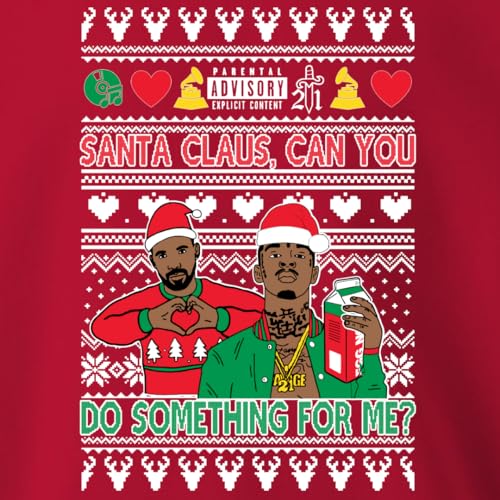 "Santa Can You Do Something for Me Ugly Christmas Sweater Sweatshirt – Your Ultimate Choice for Holiday Humor!2