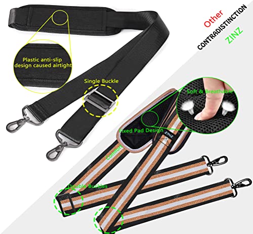 Image of ZINZ Bag Shoulder Strap, Padded Adjustable Shoulder Strap Replacement