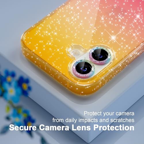 Coque transparente iPhone 17 Choiche avec cristaux diamants pour objectifs - 3