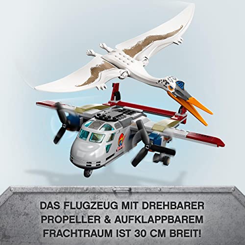 LEGO 76947 Jurassic World Quetzalcoatlus: Flugzeug-Überfall, Dinosaurier Spielzeug mit Figuren, Geschenk für Kinder ab 7… – Bild 4