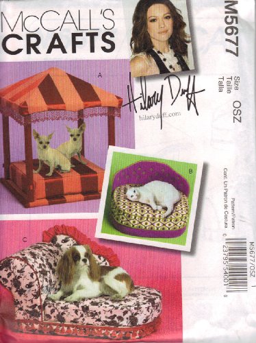 McCall's Crafts Pattern M5677 Pet Beds
