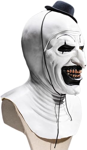 Miniatura 2 de Disfraz de payaso artístico para adultos, disfraz de payaso asesino, conjunto completo de Halloween