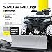ECOTRIC ATV Snow Plow Blade Adjustable 48