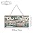 10 x 5 Inch Patio Wall Decor Hanging Wall Art Metal Plaque Signs Vintage Balcony Decor Retro Patio Accessories Relax Unwind You're on Patio Time with Chain for Home Pub(White Words with Vivid Base)