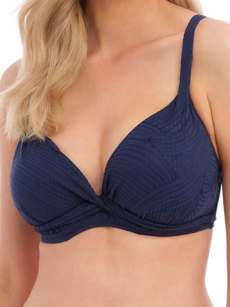 Fantasie Ottawa Plunge Bikini Top Ink Blue 38G