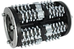 6 pt Carbide Flail Cutter Complete Drum Kit for Edco CPM-8 Scarifier/Concrete...