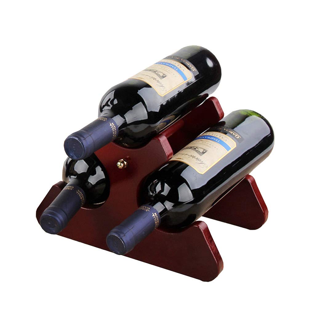 Casier à vin EYLINK présentoir de cave décoration vintage 3 bouteilles - 7