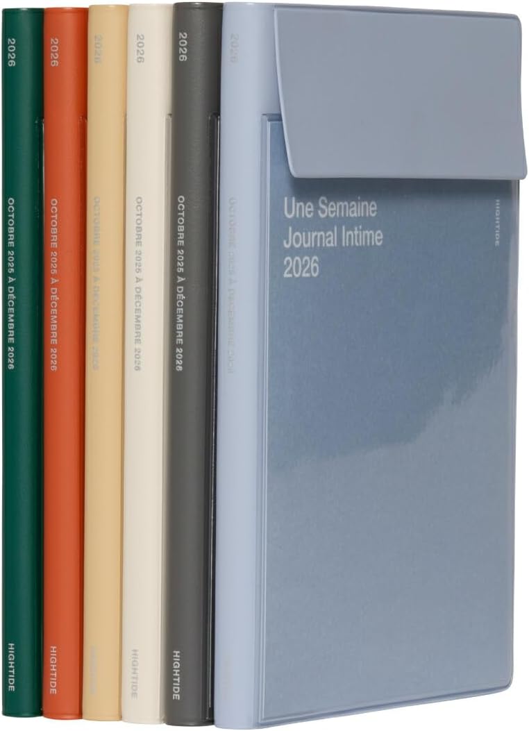 [High Tide Notebook 2026] Ellis Light Gray / B6 Block/Starts October 2025