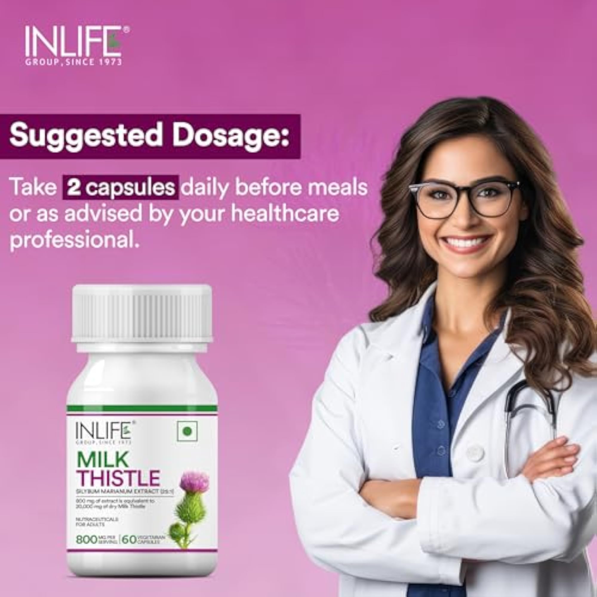 Milk Thistle Extract 800mg, Liver Support Supplement