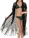 Dimore Swimsuit Cover ups for Women Bikini Beach Wear Dress Swimwear Cover up Black