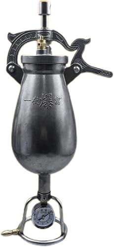 Miniatura 10 de Chinese Popcorn Cannon, High Pressure Popcorn Maker, Hand Puffed Rice Maker Popcorn Popper, Stovetop Maquina Palomitas Maiz(500ml)