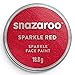 Price comparison product image Snazaroo SZ1118550 Classic Red Sparkle Body Paint-1 Pc, 18 ml (Pack of 1)