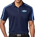 Buy Cool Shirts Mens Ford Colorblock-Stripe Polo Shirt