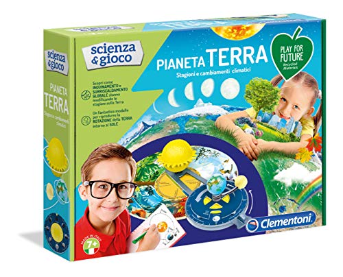 Clementoni - 19159 - Scienza E Gioco - Pianeta Terra - Made In Italy - Play For Future - Gioco Scientifico Per Bambini Dai 7 Anni, Italiano