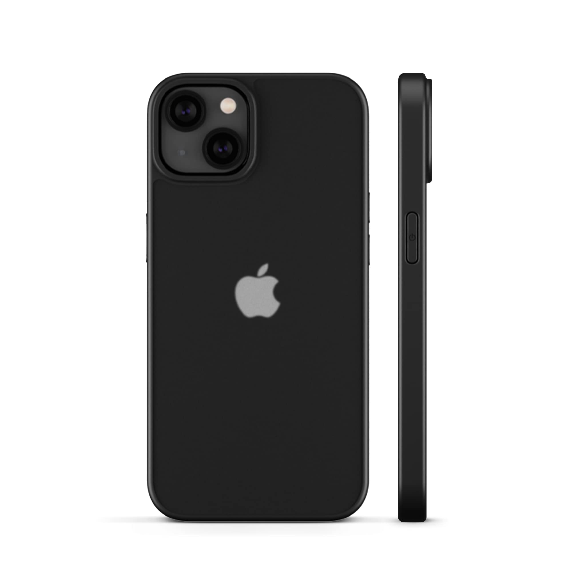 PEEL Bumper Case for iPhone 14 (Black) - Dependable Drop Protection, Compatible with Most MagSafe Devices, Thin Minimalist Design, Branding Free -