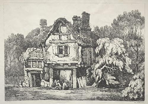 Toile murale abstraite Samuel Prout - Peinture murale d'art de prestige