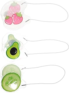 FRCOLOR Máscara Facial 3 Pçs Máscara De Sono Máscara De Dormir Máscara Facial Máscara De Resfriamento De Olho Remendos De Resfriamento De Resfriamento Almofadas De Olho De