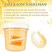 DISAAR BEAUTY Face Neck Body Skin Scrub Cream VC Nicotinamide Removes Dead Cells 300ml/10.58fl.oz