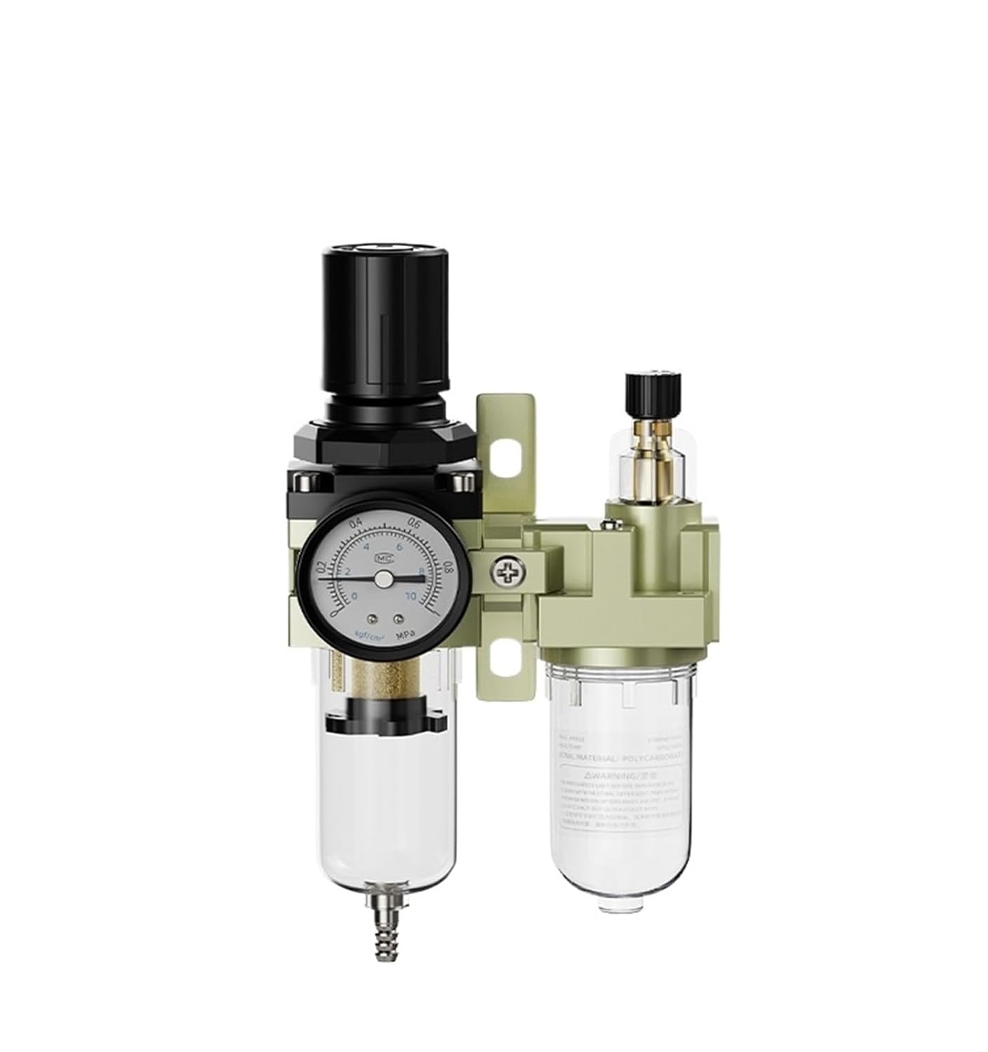 Air Pump Oil-Water Separator air Filter Dryer Two-Piece steam-Water Separator air Source Processor AC2010(AC2010-02)