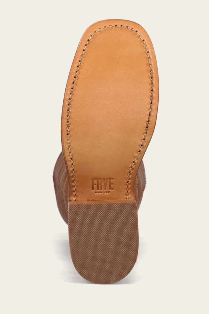 Frye Campus 14L Tall Leather Boots for Women - Chunky Heels - Waterproof Welt Shoes - Riding-Style Knee-High Boots for Women - Pull-On Tabs - Cushioned Leather Insole for All Day Wear