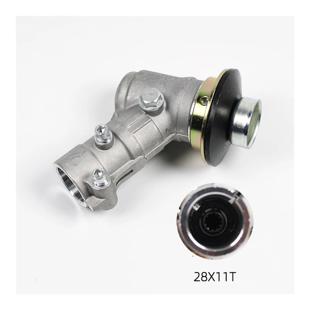 Reductor de Caja de Engranajes for desbrozadora de 28 mm y 11 Dientes, Compatible con Cabezal de Caja de Engranajes de desbrozadora B45 72080-13011