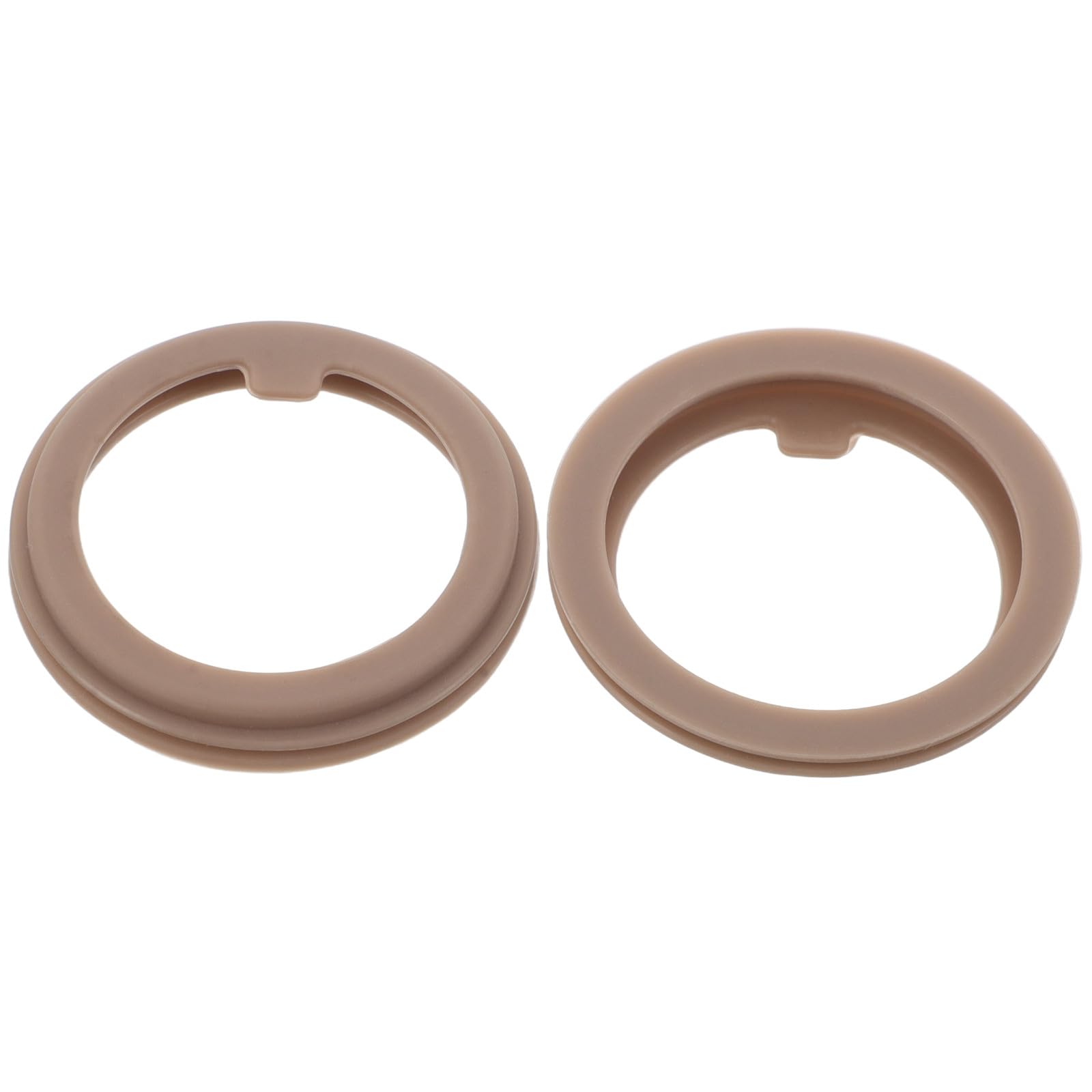 TOGEVAL 2pcs Replacement Silicone Bottle Gasket for Travel Mug Lid Leakproof Silicone Seals Fits Stainless Steel Insulated Tumbler Cups