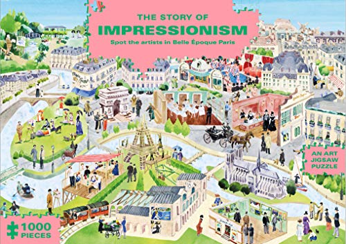The Story of Impressionism: Spot the Artists in Belle Époque Paris: 1000 Pieces