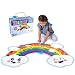 Peaceable Kingdom Shimmery Rainbow Floor Puzzle - 35 Pieces