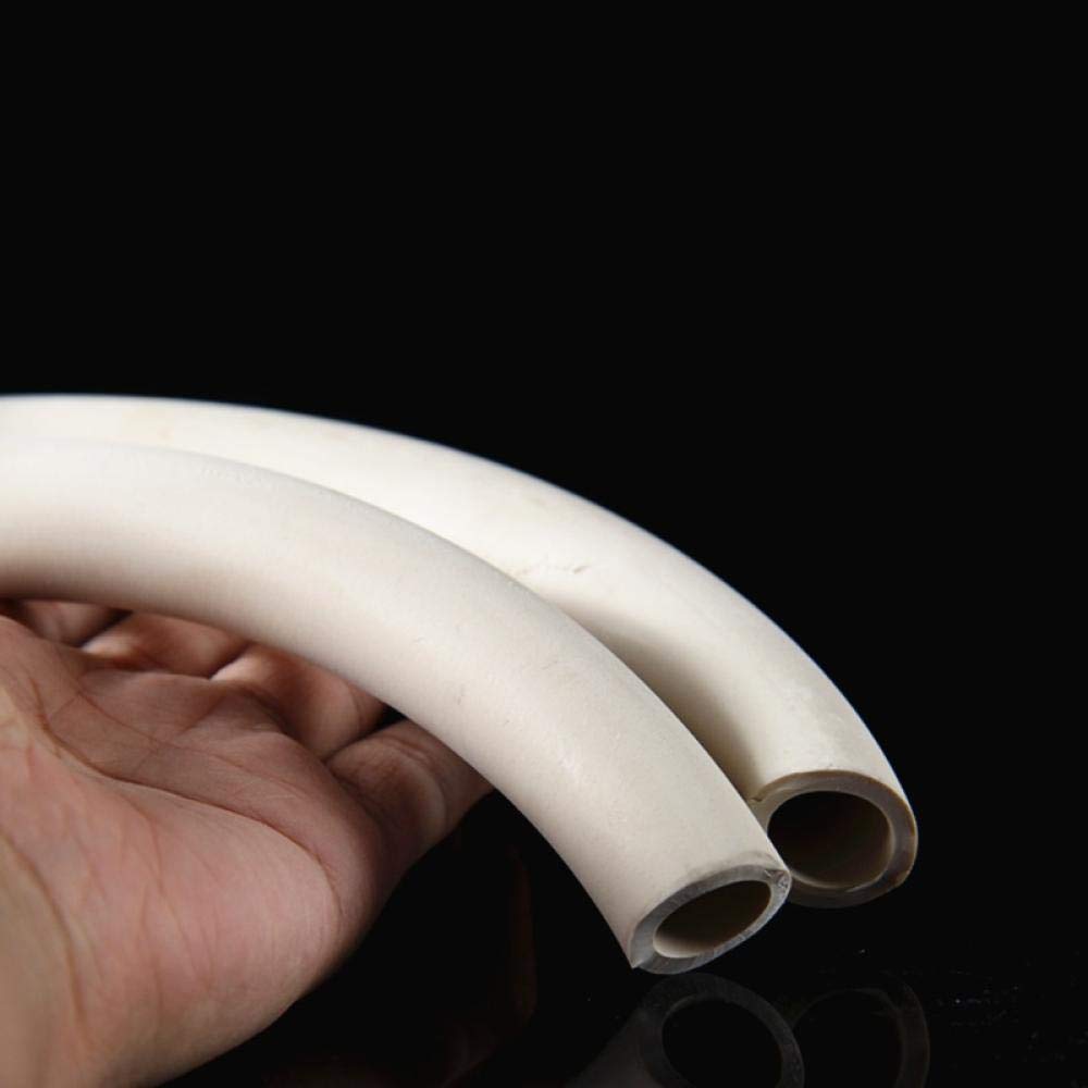 Tubo de goma, tubo de vacío de succión de esmalte, tubo de goma blanco para experimentos, 2/3/4/5/6/8 / 1619mm-50 * 80 mm * 2 m