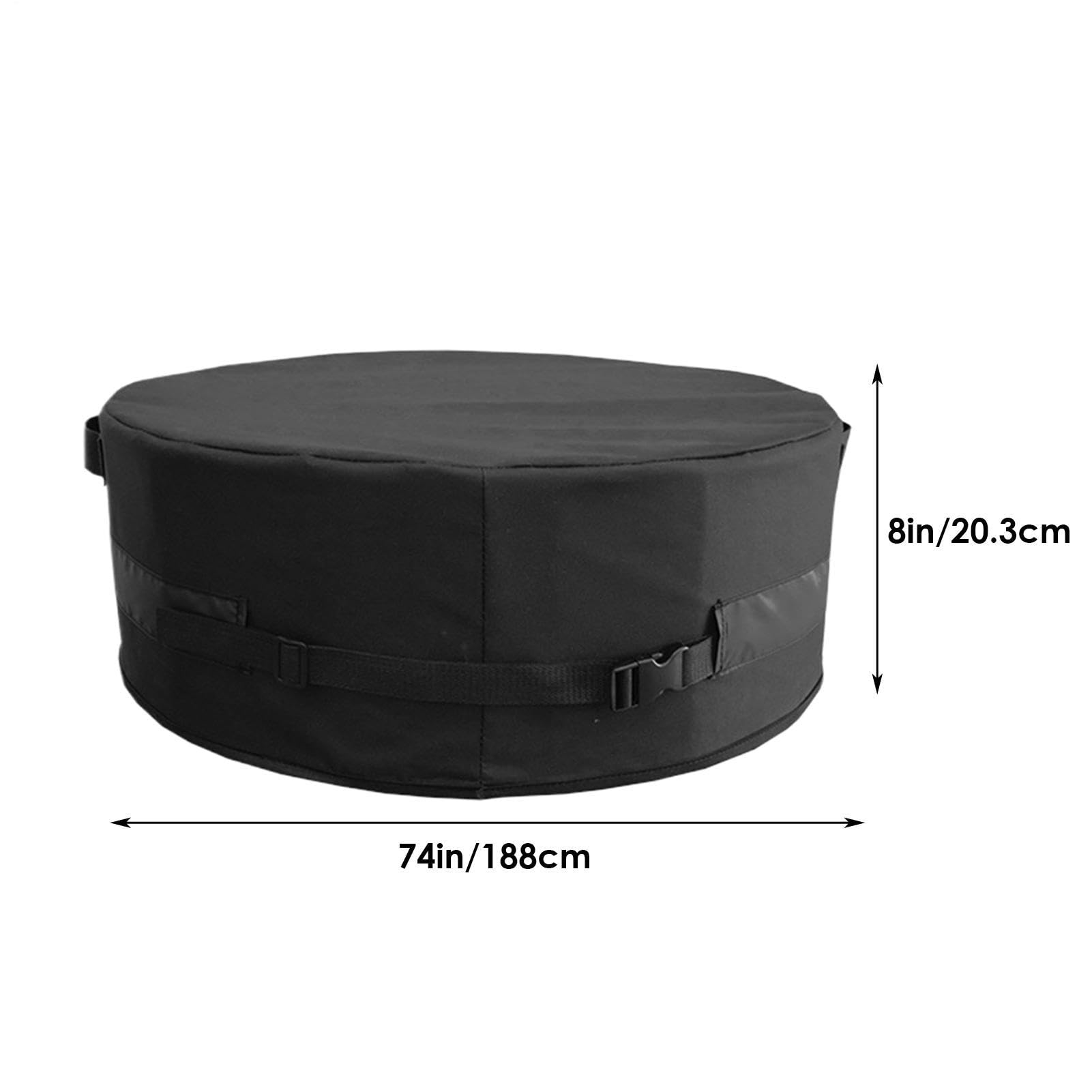 Copertura Per Braciere Da Esterno Ad Alta Resistenza 600D Oxford Regolabile | Copertura per da Esterno per Patio Per Giardino Cortile Patio Prato Prateria