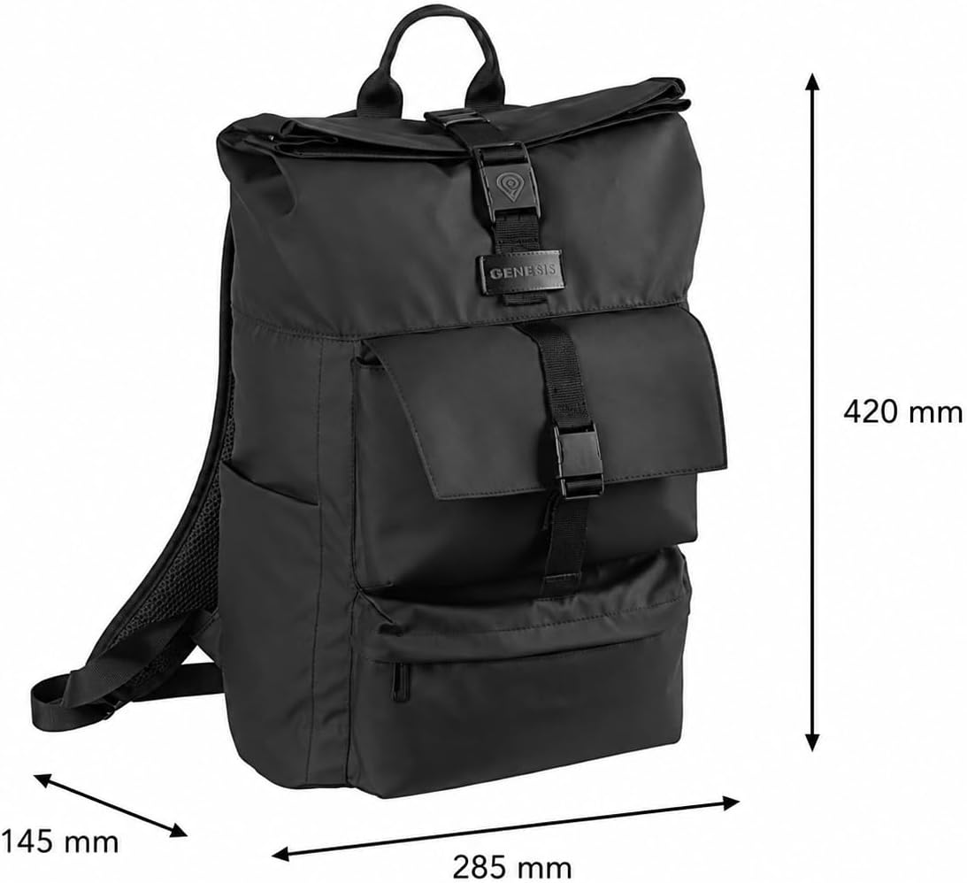 Genesis Pallad Backpack, black, 16 inches / 16 L image 2