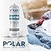 Polar De-Icer Spray for Car Windshield - 6 x 17 oz | Fast-Acting & Stops Re-Freezing | Instantly Melts Ice and Frost at −4°F | Spray Deicer for Car Windscreens, Mirrors, Headlights, Locks & Gates