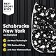 Premium Schabracke New York ✓ Air-Mesh Technologie ✓ Füllung 70% Bambus & 30% Polyester ✓ Anti-Haar Klettverschluss • Schabracke Dressur - Schabracke Pferd - Schabracke Set - Schabracke schwarz