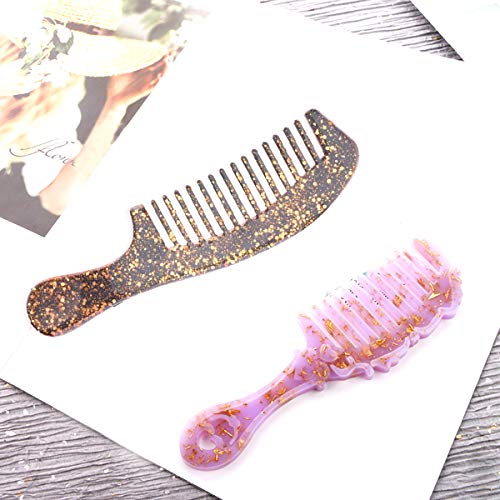 Jinlaili 2 Pezzi di Stampo Epossidico, Pettine