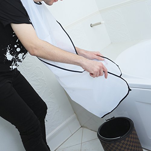 Barba grembiule, mantellina Catcher capelli facile...