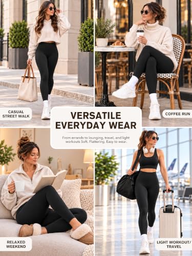 Best Leggings to Hide Cellulite: The 11 That Finally Made Me Feel Confident Again After 50 9 Laite Hebe Leggings for Women - High Waisted Full Length Buttery Soft Yoga Pants for Workout Athletic Daily